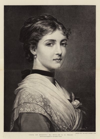 Type de Beauté, No XVII - Charles Edward Perugini
